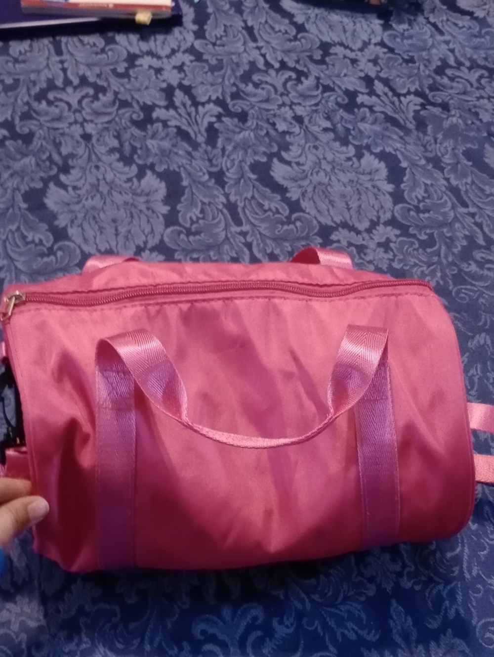 Small Pink Duffel Bag